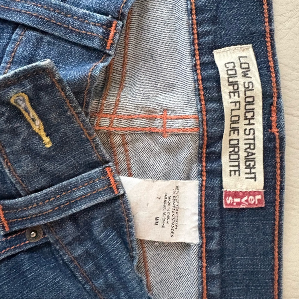 Levi's Blue Boot Cut Jeans